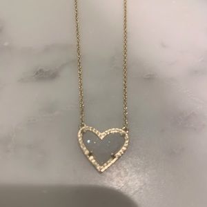 Kendra Scott Gold Heart Necklace